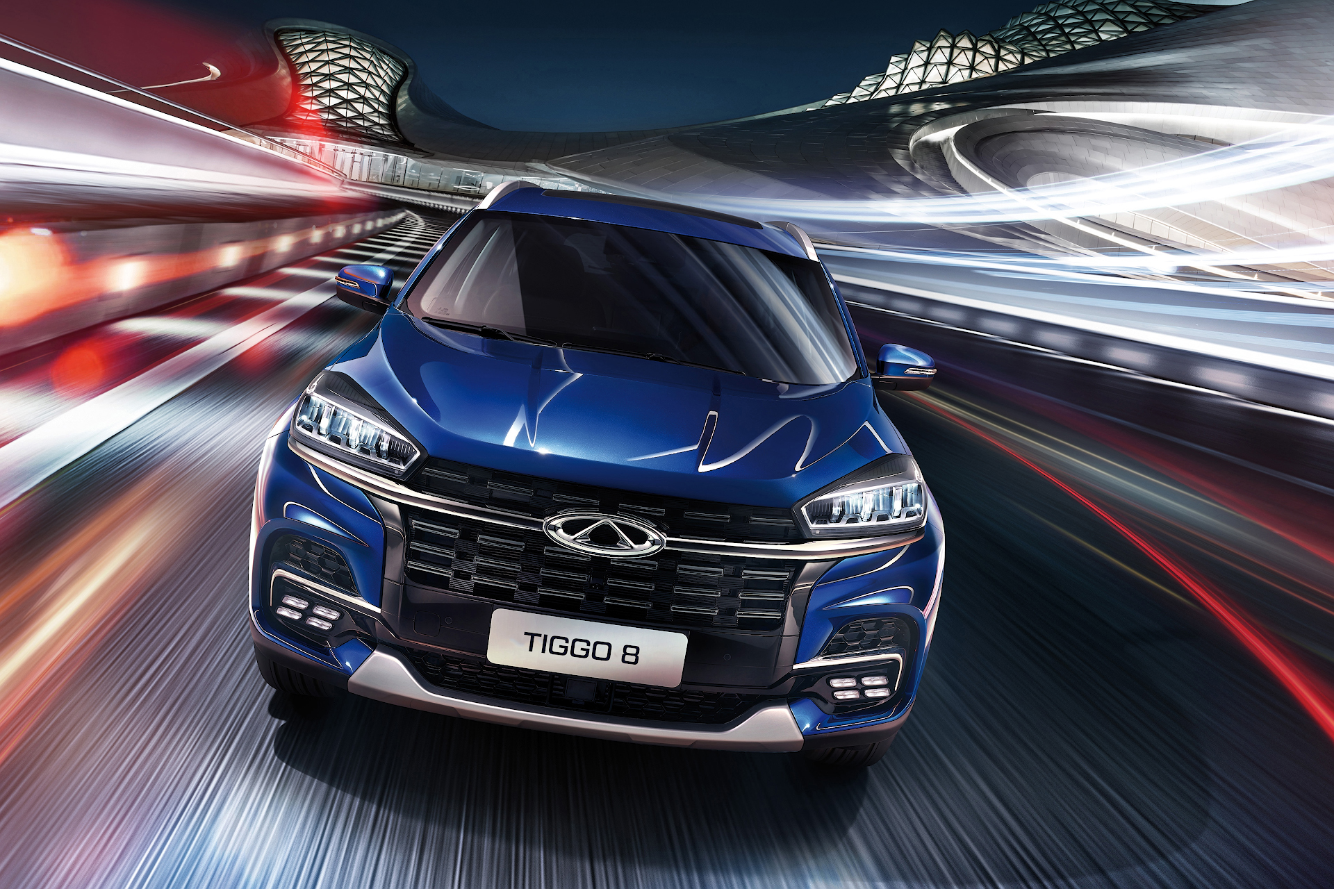 Рестайлинг и панорамная крыша для кроссовера Chery Tiggo 80