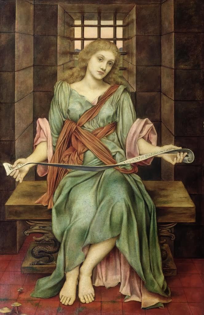 Душа в темницк. Эвелин де Морган. 1880-е гг. 