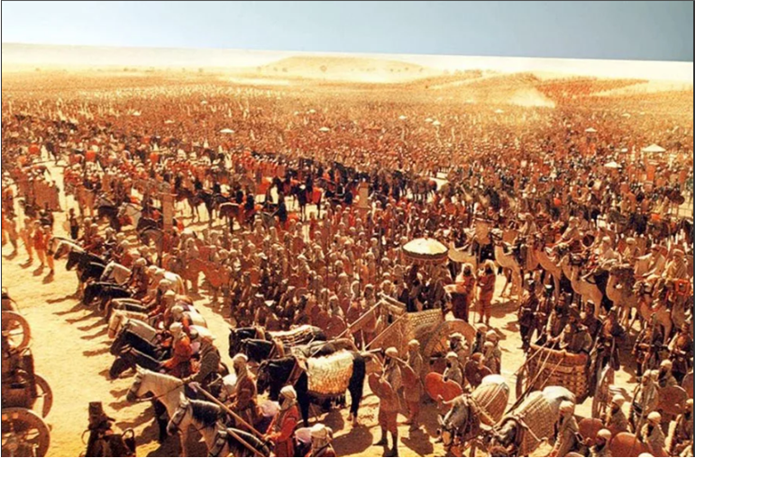 Персидская армия в битве при Гавгамелах. Источник:  к/ф “Александр”