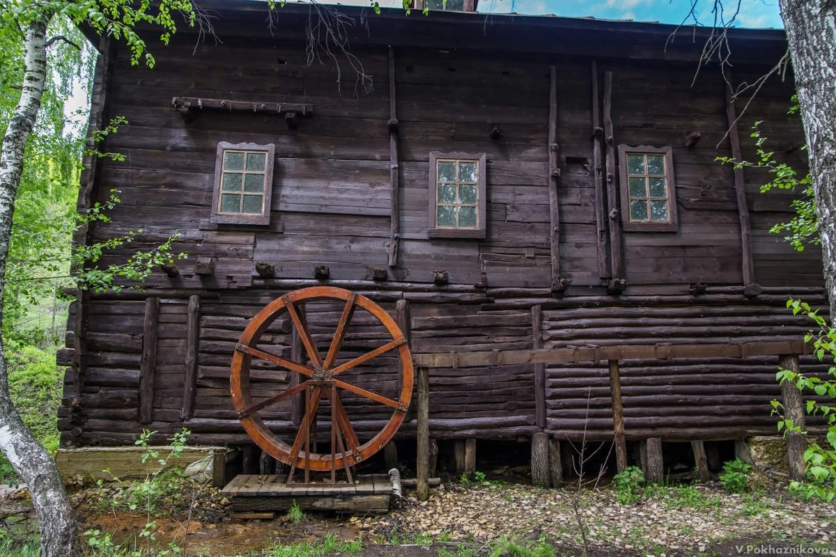 Водяная мельница в Лоху