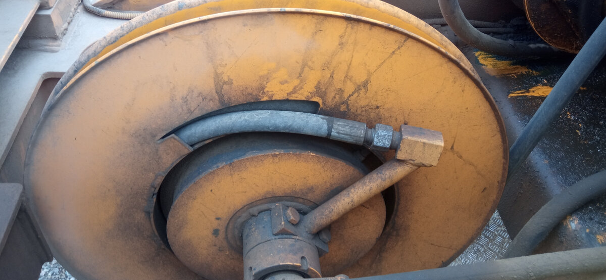 Фото: шланговый барабан