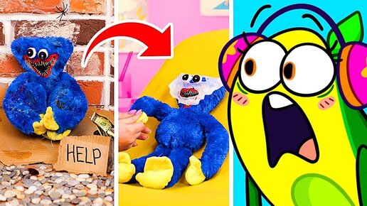 WE TRY VIRAL FIDGET TOYS AND GAMES! || How to Make DIY Squishy? || Funny REACTIONS by Avocado Couple