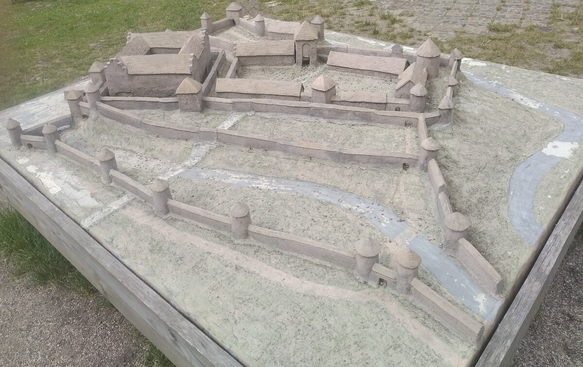 Макет замка Инстербург. 