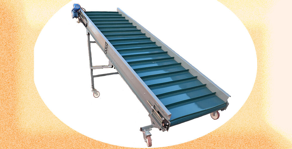 Конвейер ленточный наклонный