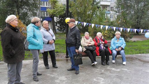 Открытие Сквера «Городок» в жилом комплексе по ул. Маршала Жукова