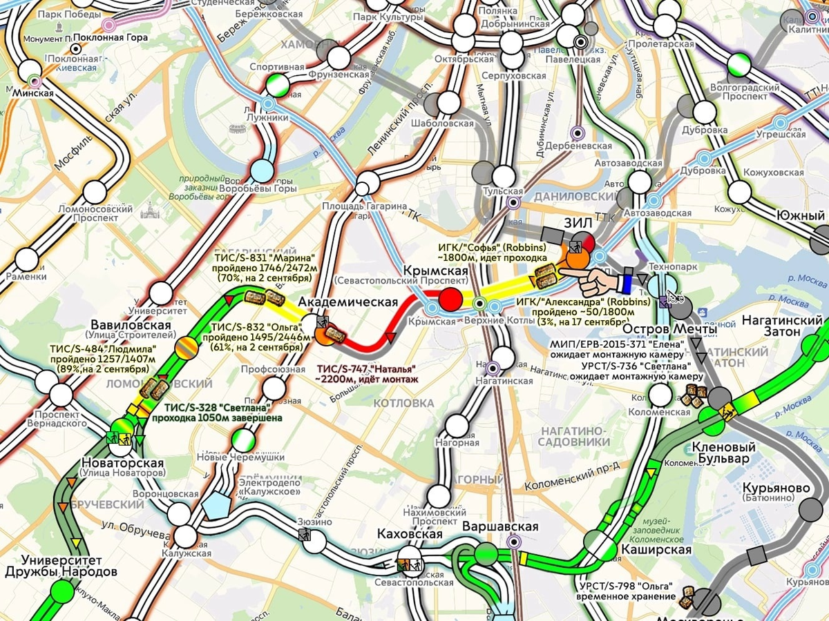 станция метро нагорная москва