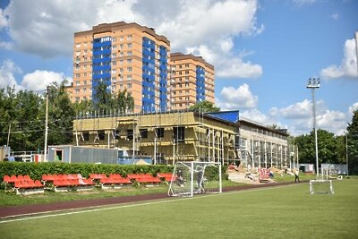    Реконструкция СК «Юность» в Химках © Пресс-служба администрации г.о. Химки