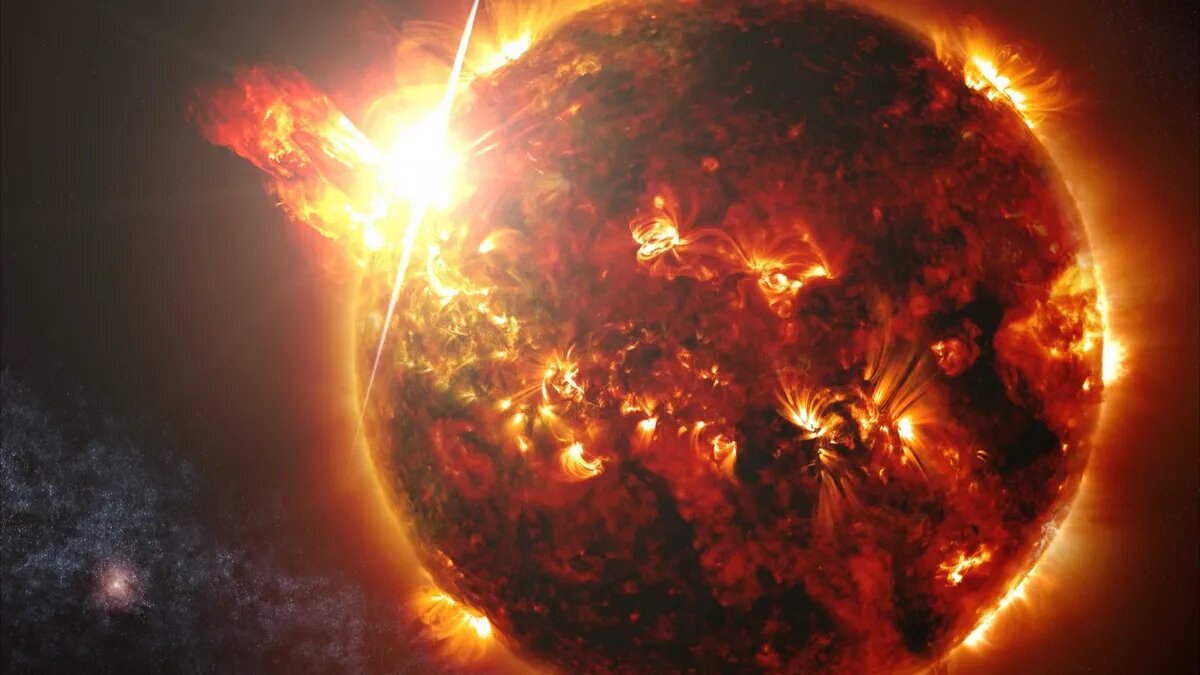 Вспышки продолжают серьезно вредить Солнцу. Фото: pxhere.com
