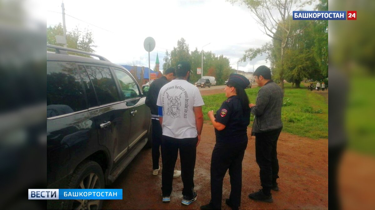    В Башкирии задержали 17-летнего подростка без прав за рулем элитного внедорожника