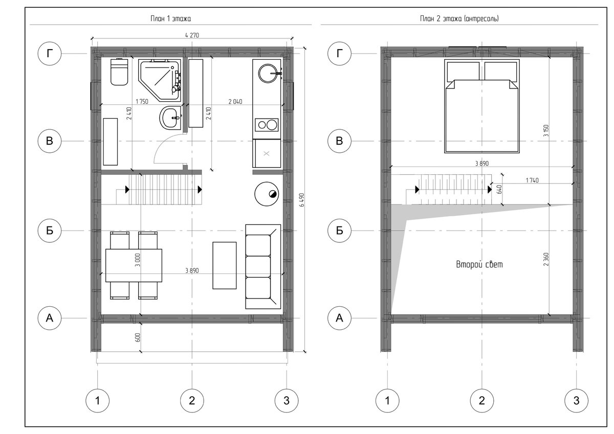 Планировка дома