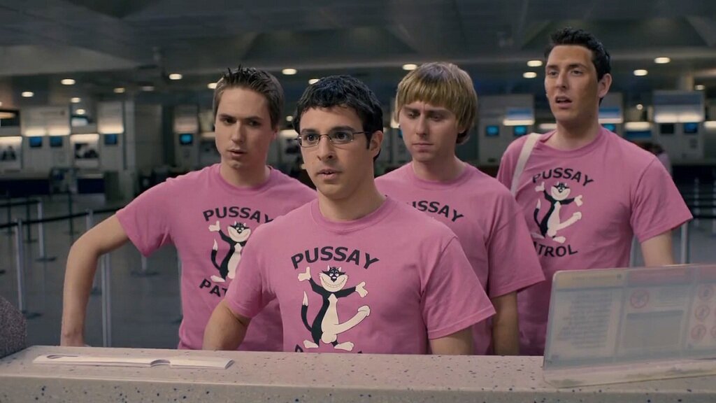 Кадр из фильма "Переростки", или "The Inbetweeners Movie"