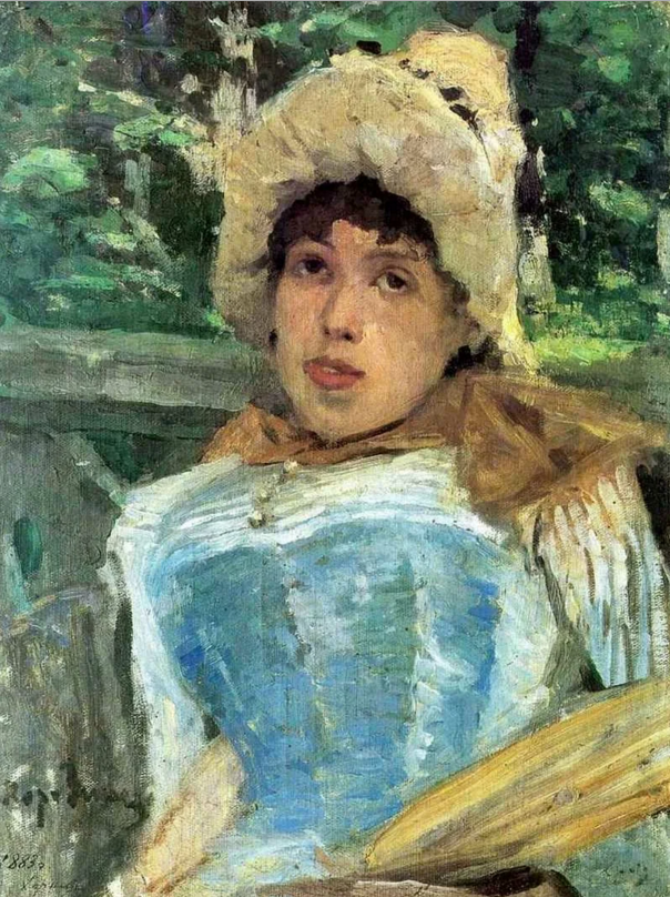 Константин Коровин «Портрет хористки», 1883 год