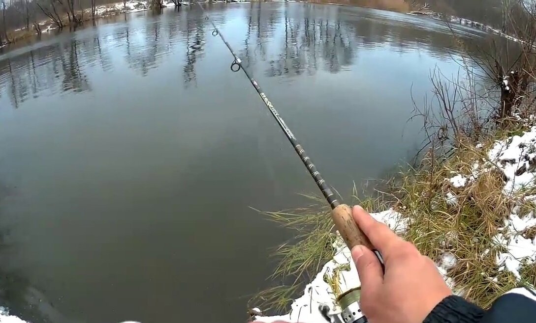 первая спиннинговая ловля в марте