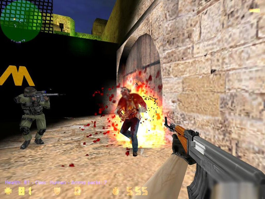 Counter Strike 1.6 zombie