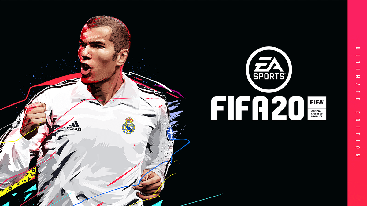 Зинедин Зидан на обложке FIFA 20 Ultimate Edition