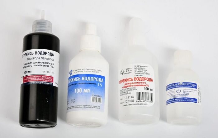 Перекись водорода эффективно помогает избавиться от пигментных пятен