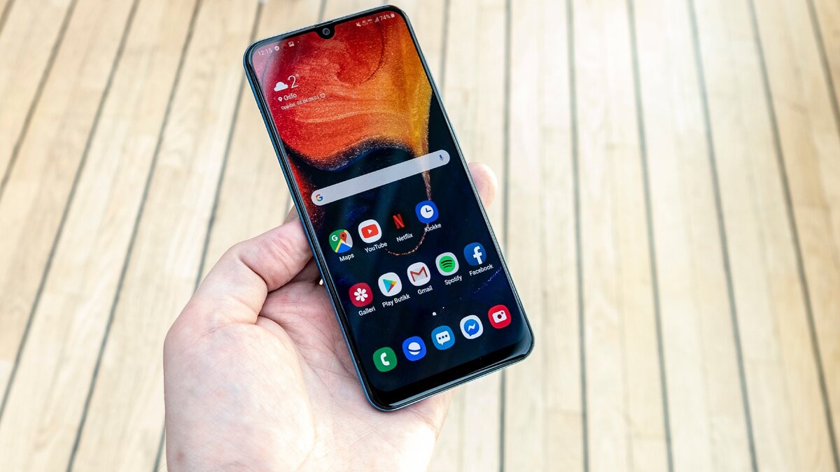 Samsung Galaxy A50. Изображение взято с сайта Яндекс.Картинки
