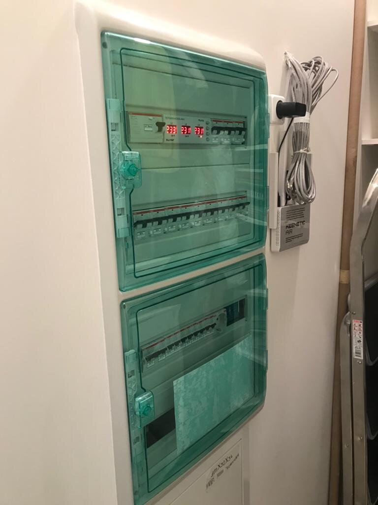 Силовой шкаф в 2х комнатной квартире. 
