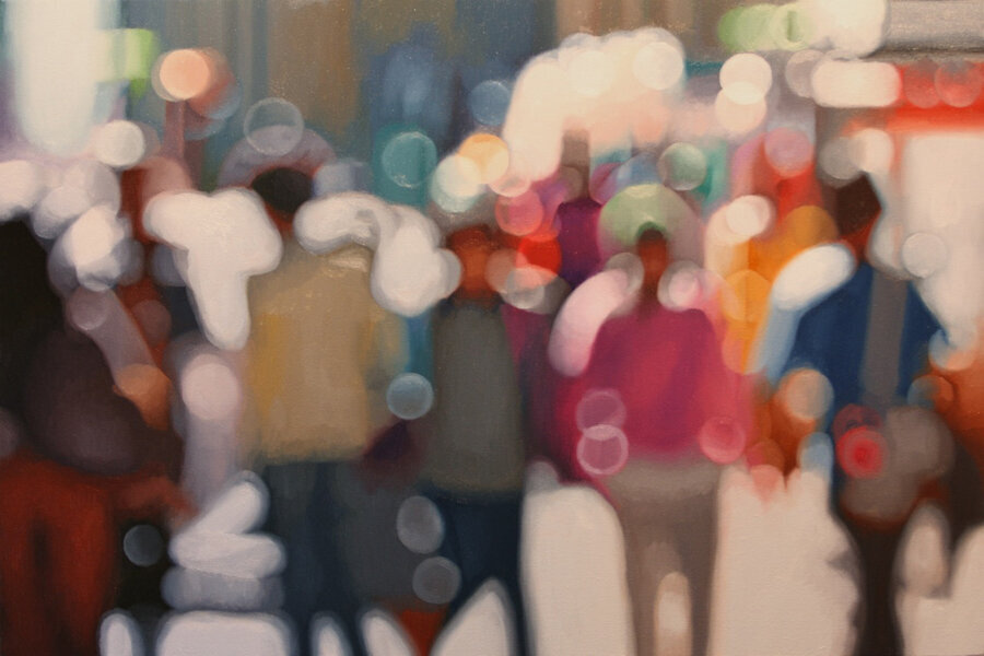 как видит близорукий человек (фото из яндекса)