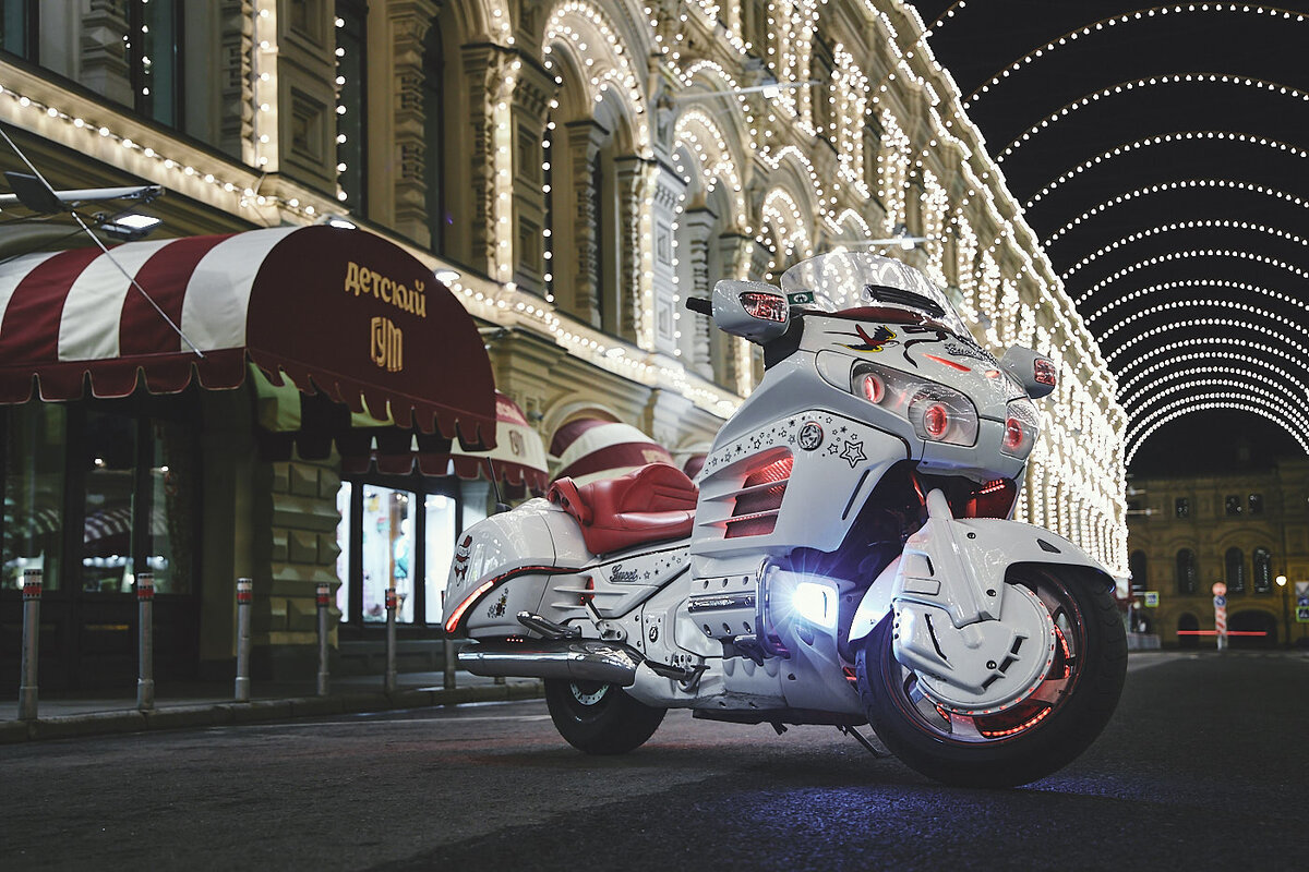 gold wing bagger от тюнинг ателье Голдвингфетиш