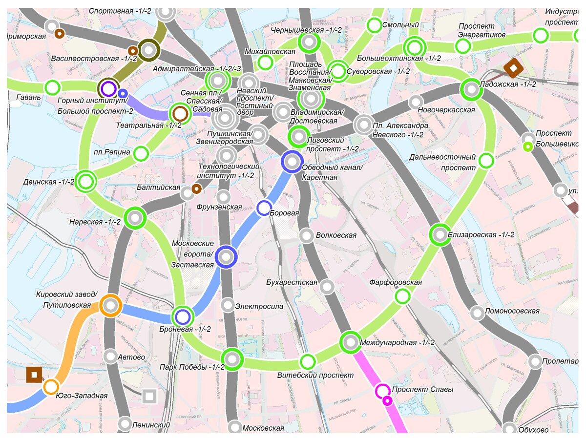 Спб метро константиновская