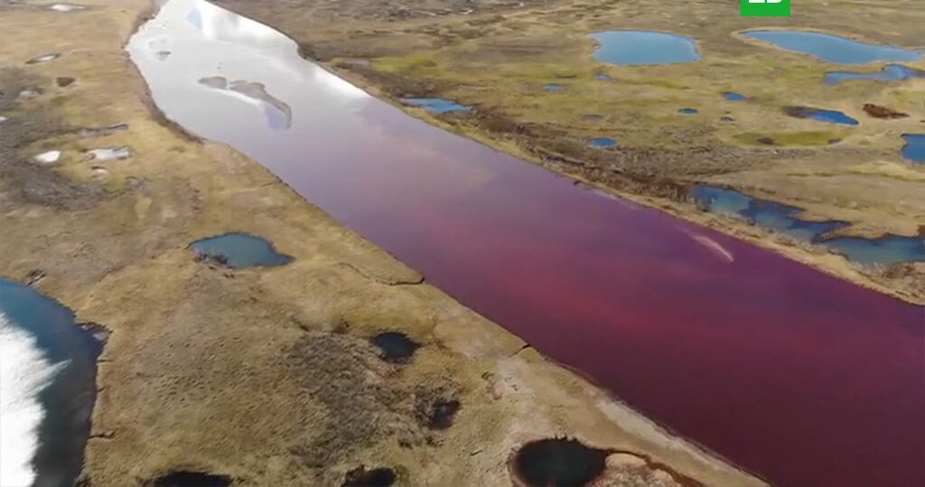 Дизель в речке