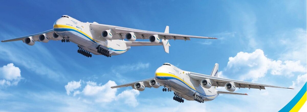 Основа флота Antonov Airlines - "Мрия" и "Русланы"