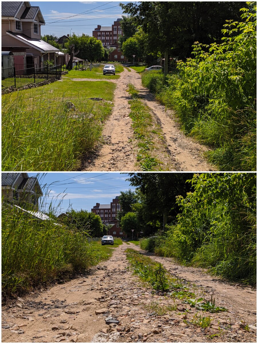 Какой кадр выглядит интереснее? Явно же нижний за счёт ракурса и перспективы. Но подробнее об этом в другой раз)
