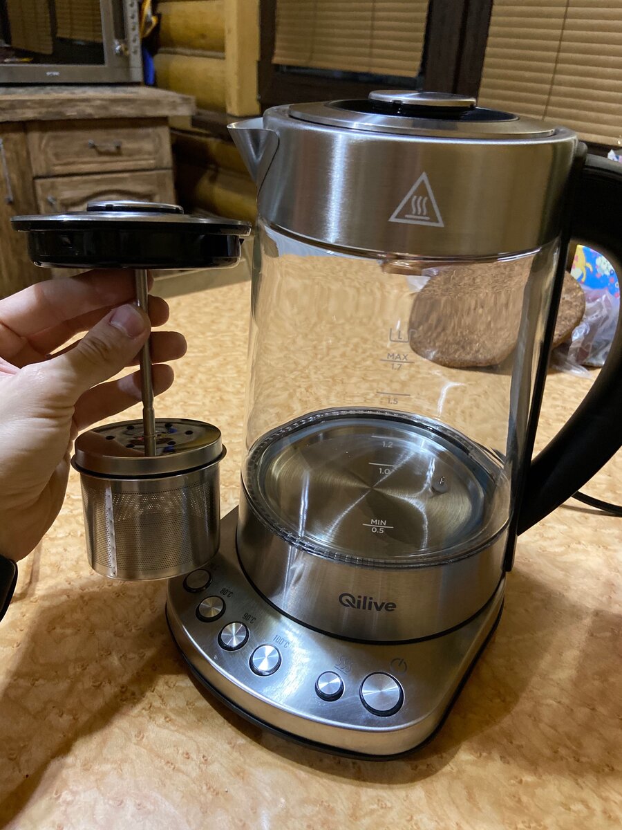 Цена вопроса 1500р. И 4 режима температуры: 100,90,80 и 70 градусов.