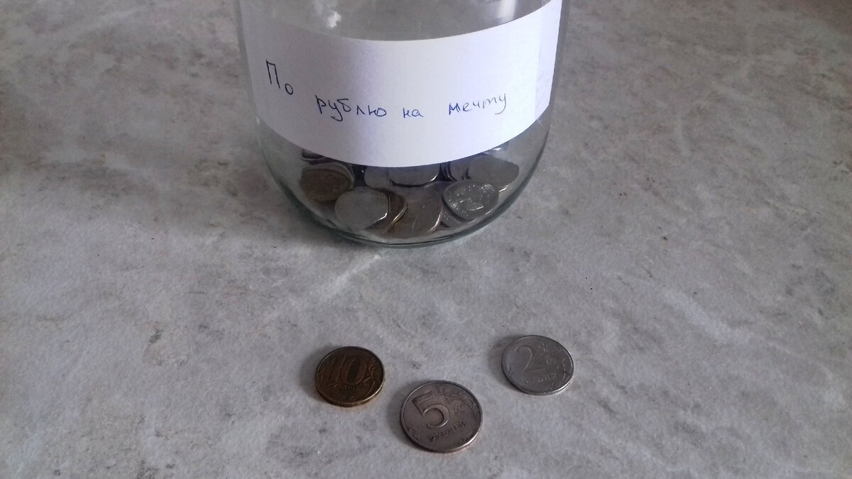В банку-копилку отправилось 17 рублей