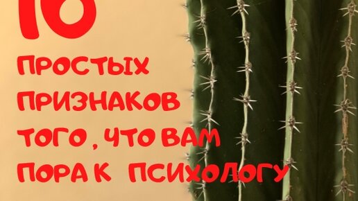 10 простых признаков того, что вам нужен психолог.