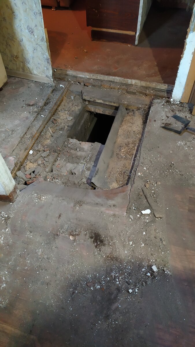 Фундамент из досок.