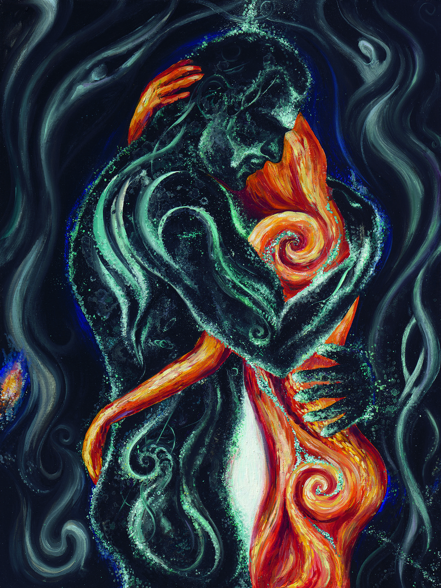 "Сколько раз уже не было нас" худ. Юлиана Николаева. г. Москва