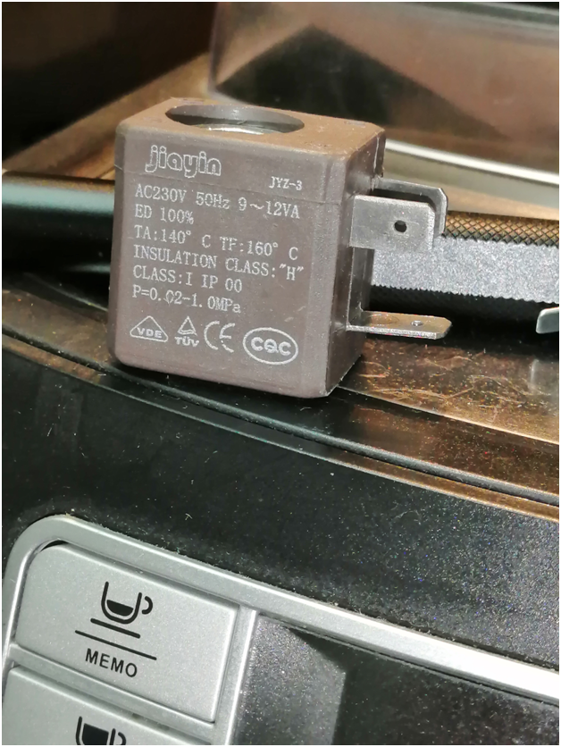 Обмотка электромагнитного клапана кофемашины.