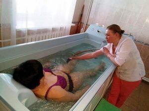 Подводный массаж