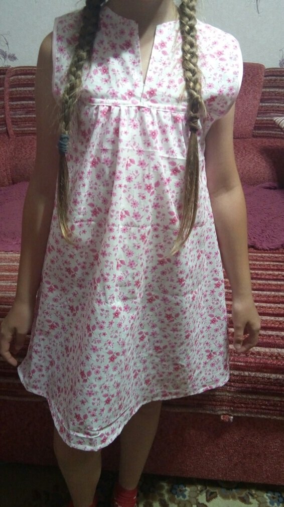 Результатом гостья была очень довольна.