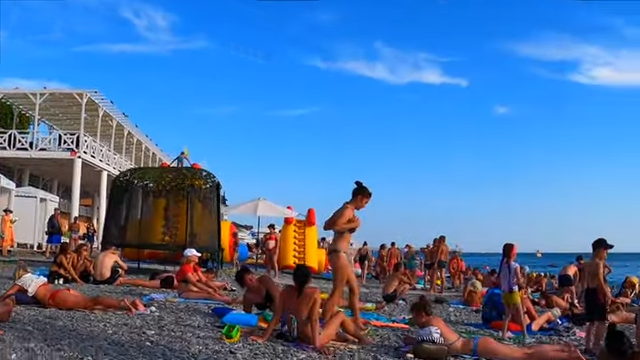 🔥Сочи 2020- Пляжи Лазаревского\16.08.2020\ Лазаревское 2020 сегодня