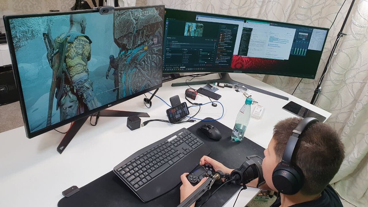 Рабочее место стримера