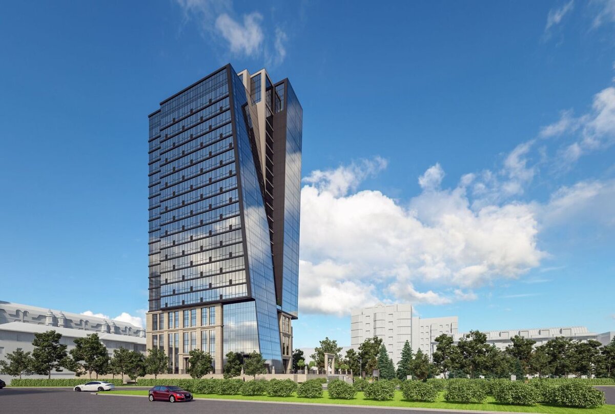 Небоскреб в новосибирске проект