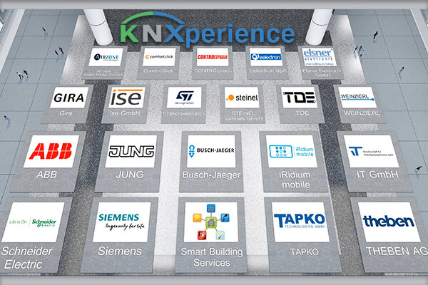 KNXperience поддержали двадцать компаний-производителей.