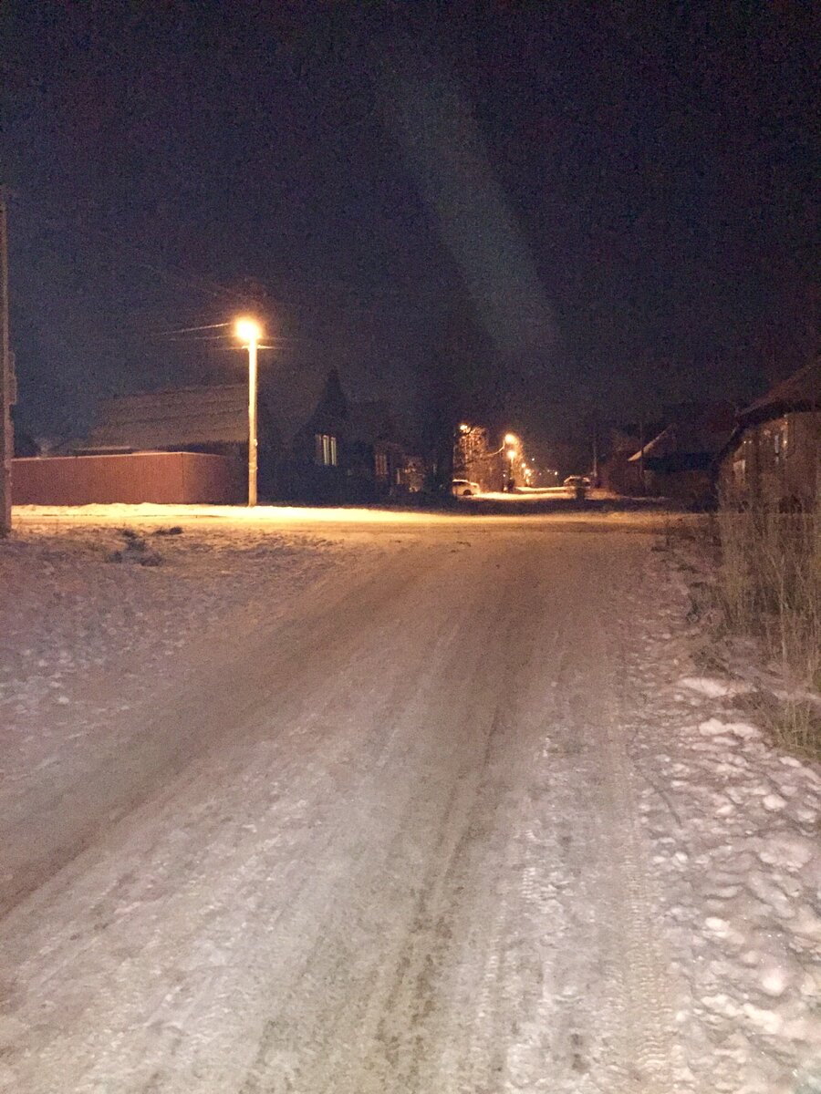 Прогулка по вечернему частному сектору.