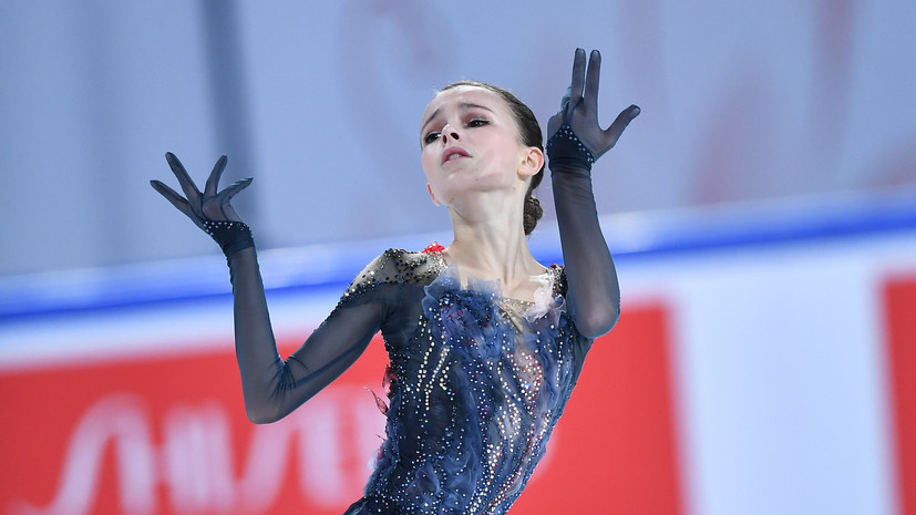 Фигуристка Анна Щербакова