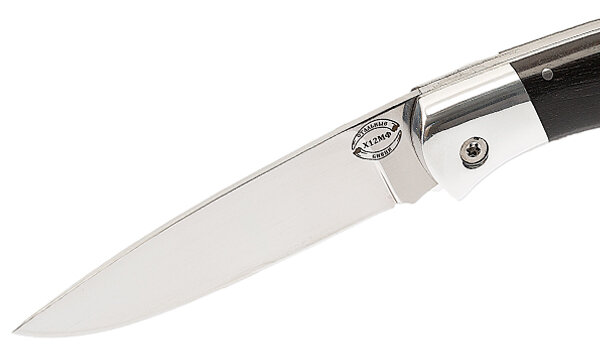 Складной Якутский нож, сталь Х12МФ