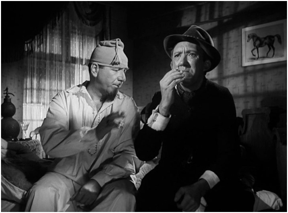 Кадр из фильма "Деловые люди" ( реж. Леонид Гайдай, 1962 г.)