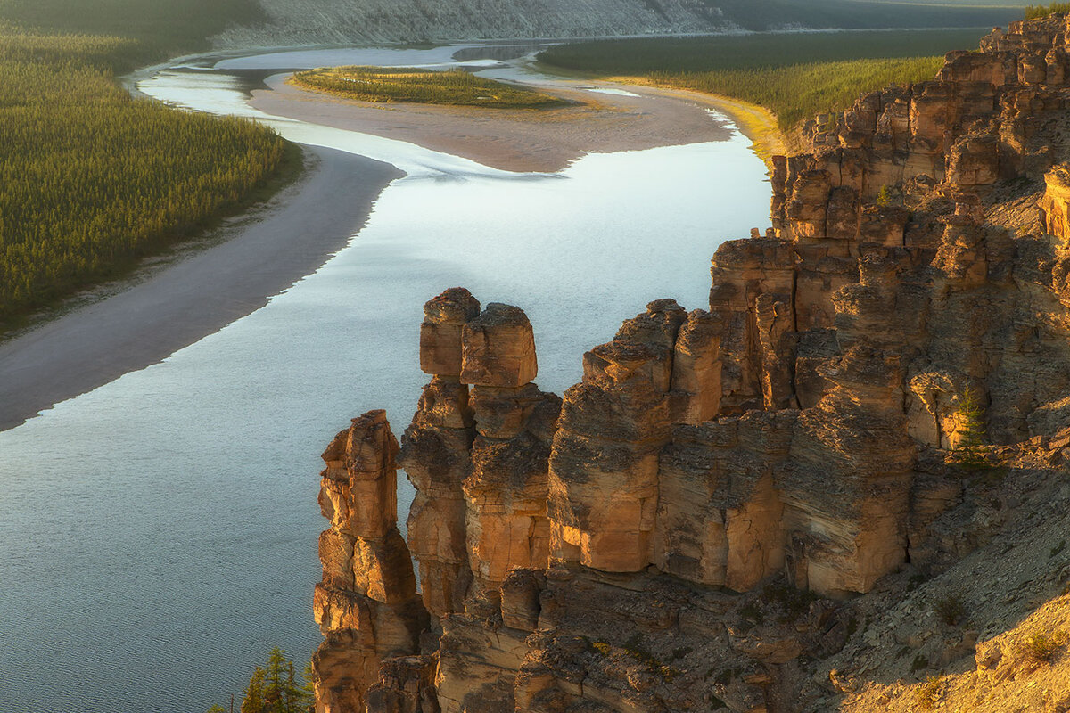 Оленёк реки Якутии
