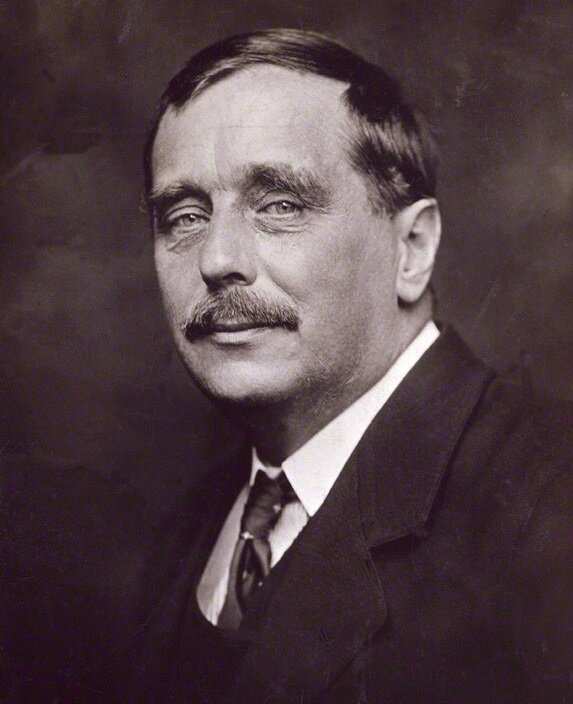 Герберт Уэллс. Фото Джорджа Бересфорда, 1920 год.