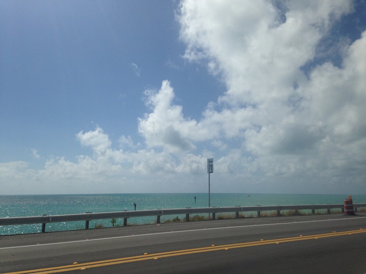 Дорога по трассе Overseas Highway! Фото Автора!