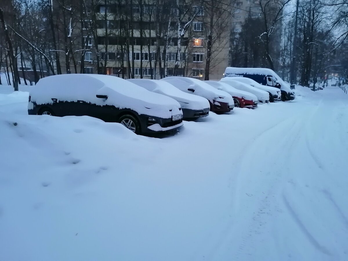 Заметает москву