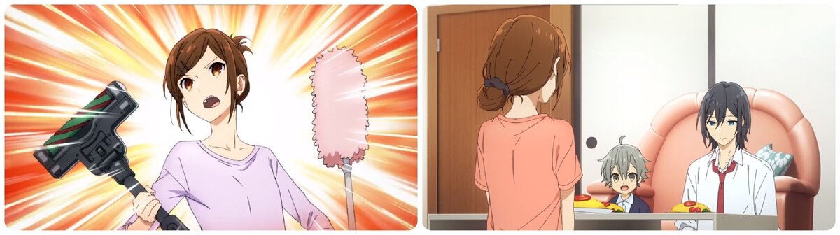 Кадры из аниме