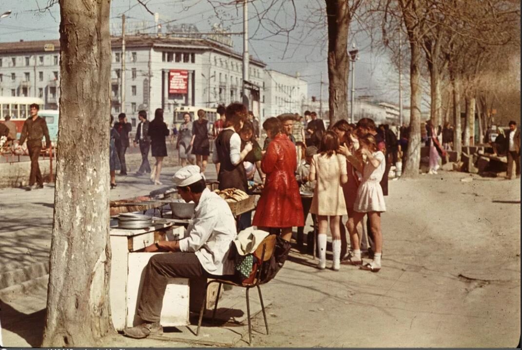 Советские улицы Самарканда